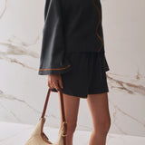 SANCIA - The Cressida Shirt - Eclipse