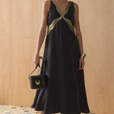 SANCIA - The Rhapsody Dress - Onyx Zea