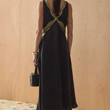 SANCIA - The Rhapsody Dress - Onyx Zea