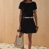 SANCIA - The Quinn Shorts - Noir