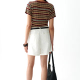 SANCIA - Quinn Shorts - White