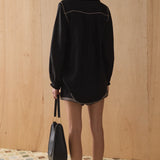 SANCIA - The Sabrina Shirt - Ink