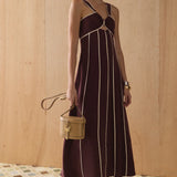 SANICA - The Marina Dress - Sangria