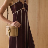 SANICA - The Marina Dress - Sangria