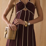 SANICA - The Marina Dress - Sangria