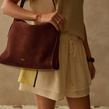 SANCIA - The Asha Shorts - Canary Stripe