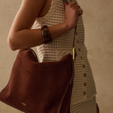 SANCIA - The Moretto - Cocoa Suede