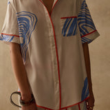 SANCIA - The Peita Shirt - Sorrento Print
