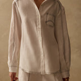 SANCIA - The Landon Shirt - Ivory