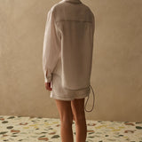 SANCIA - The Landon Shirt - Ivory