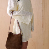 SANCIA - The Aria Dress - Creme Jacquard