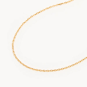 By Charlotte - 21" Signature Chain Necklace - 18K Gold Vermeil