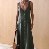 SANCIA - The Marla Dress - Evergreen