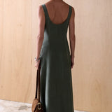 SANCIA - The Marla Dress - Evergreen