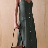 SANCIA - The Marla Dress - Evergreen