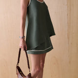 SANCIA - Zariah Top - Evergreen