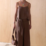 SANCIA - The Rylen Top - Truffle