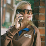 ARAMINTA JAMES - Compa Knit Sweater - Toasted Pecan