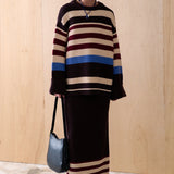 SANCIA - The Ellen Knit Jumper - Black Forest