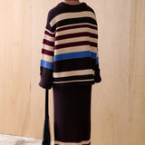 SANCIA - The Ellen Knit Jumper - Black Forest