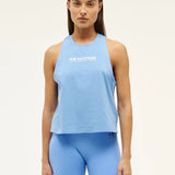 P.E NATION - Foundation Muscle Tank - Cornflower Blue