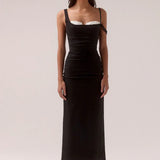 SOVERE / - Lure Dress - Black & White