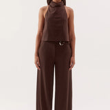 SOVERE / - Amorey Pant - Espresso
