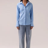 SOVERE / - Brynn Shirt - Venice Blue Stripe