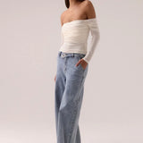 SOVERE / - Myriad Off Shoulder Top - Coconut