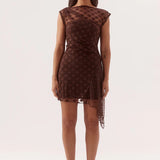 SOVERE / - Blyth Mini Dress - Choc