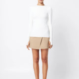 MOSSMAN - The Brooklyn Top - White