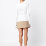 MOSSMAN - The Brooklyn Top - White