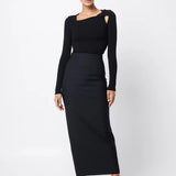 MOSSMAN - Soho Top - Black