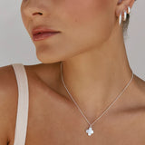 FAIRLEY - Antique Midi Hoops | Silver