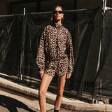 P.E NATION - Linear Jacket - Leopard / Black