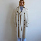 COMMONPLACE ESSENTIALS - Anderson Oversized Trench - Paper