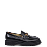 KATHRYN WILSON - Shandre Loafer - Black Hi-Shine