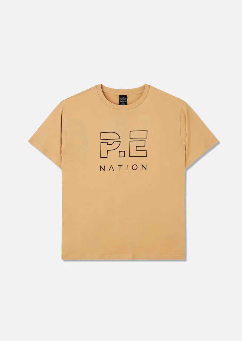 P.E Nation - Heads Up Tee - Sand