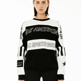 P.E NATION - Track Record Sweat - Black