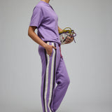 ARAMINTA JAMES - Croissants Bebe Tee - Washed Violet