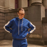 ARAMINTA JAMES - 1984 Hoodie - Estate Blue