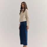 WORLD OF NOMADS - Felix Zip Cardigan - Oatmeal