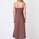 ESMAEE - Marseille Bandeau Dress - Espresso