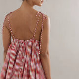 CAITLIN CRISP - Esther Top - Red Gingham