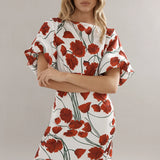 CAITLIN CRISP - Florence Gown - Poppy