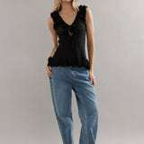 CAITLIN CRISP - Darwin Tank - Black