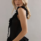 CAITLIN CRISP - Darwin Tank - Black