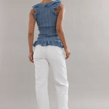 CAITLIN CRISP - Darwin Tank - Blue