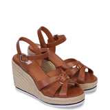 KATHRYN WILSON - Griselda Wedge - Tan Calf