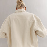 CAITLIN CRISP - Dolly Corduroy Jacket - Cream
